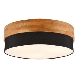 Plafonjera F4801-3P BK+WD-Cormel-FORMA