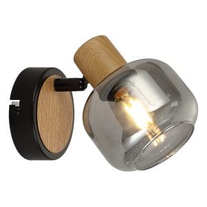Spot lampa FE408-1 BK+WD-Cormel-FORMA