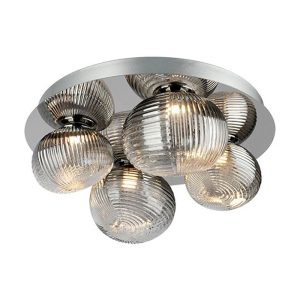 PRISMA LED MAC9401-4 hrom+smoky plafonska lampa 4x4W 3000K