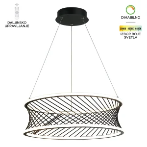 LED viseća lampa F2074-40V BK