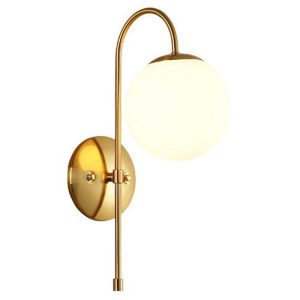 M0119-1Z BR zidna lampa staro zlato 1xG9 220V