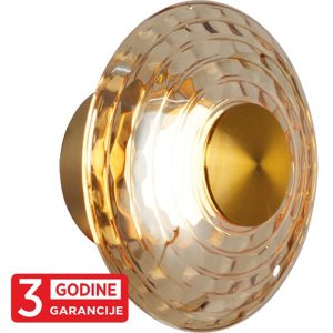 ECLIPTICA MAW9451-1 staro zlato+amber zidna lampa 1x6W 3000K LED 3y