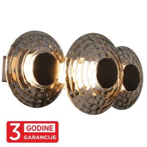 ECLIPTICA MAW9451-3 siva+smoky zidna lampa 3x6W 3000K LED 3y