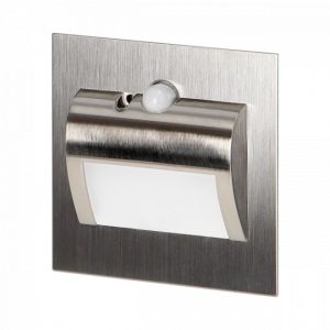 AD-OS-6164LR4/N 1.5W 4000K 12VDC LED saten nikl zidna lampa sa senzorom pokreta-bez napajanja DRACO ADVITI