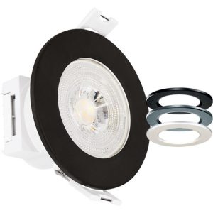 M206178-set CCT 5.5W SATEN/BELA/CRNA prsten 38* LED lampa ugradna DL3-5.5W