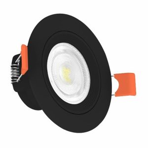 M206177 6W 3000K 38° crna LED ugradna lampa DL3-6W
