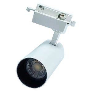 M203731 W 20W 6500K LED COB beli šinski reflektor