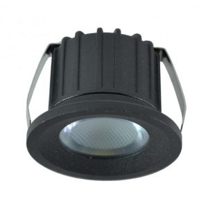 M953013 crna 3W 3000K LED lampa ugradna