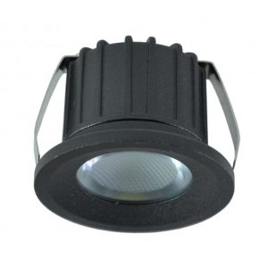 M953013 crna 3W 6500K LED lampa ugradna
