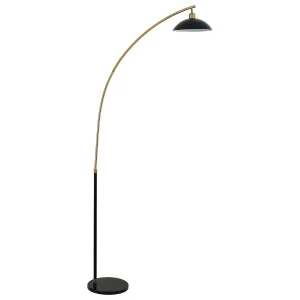 Podna lampa F7135-1F BK+SG